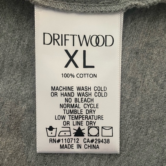 Driftwood Clare Embroidered Shirt - Neptune Size XL - Picture 6 of 11